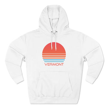 Premium Vermont Hoodie - Retro 80s Unisex Sweatshirt - 0