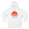 Premium Vermont Hoodie - Retro 80s Unisex Sweatshirt