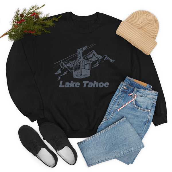 Lake Tahoe, California Sweatshirt - Ski Lift Unisex
