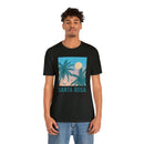 Santa Rosa, California T-Shirt - Retro Palm Tree & Beach Unisex Santa Rosa Shirt-28
