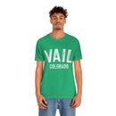 Vail, Colorado Shirt - Paint Text Unisex Vail T-Shirt-11