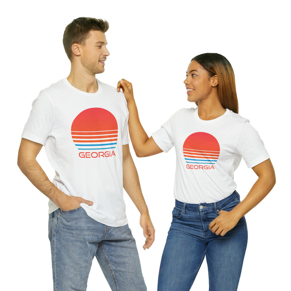 Georgia T-Shirt - Retro 80s Unisex Georgia Shirt