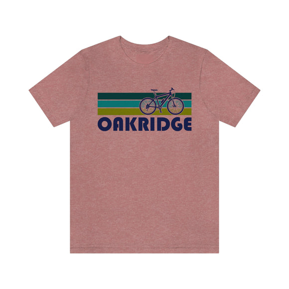 Oakridge T-Shirt - Retro Mountain Bike Adult Unisex Oakridge, Oregon T Shirt