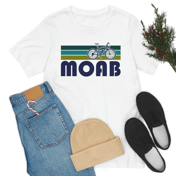 Moab T-Shirt - Retro Mountain Bike Adult Unisex Moab, Utah T Shirt