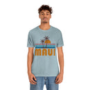 Maui, Hawaii T-Shirt - Retro Palm Tree Unisex Maui Shirt-30