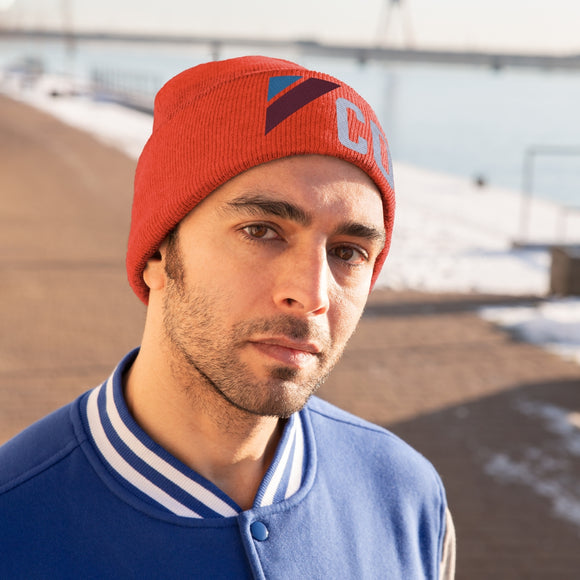 Copy of Colorado Beanie - Adult Embroidered Retro Sunset Colorado Knit Hat