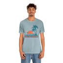 South Carolina T-Shirt - Retro Palm Tree & Beach Unisex South Carolina Shirt-4