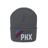 Phoenix, Arizona Beanie - Adult Embroidered Retro Phoenix Knit Hat