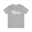 Maine T-Shirt - Hand Lettered Unisex Maine Shirt-9