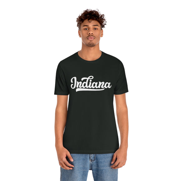 Indiana T-Shirt - Hand Lettered Unisex Indiana Shirt
