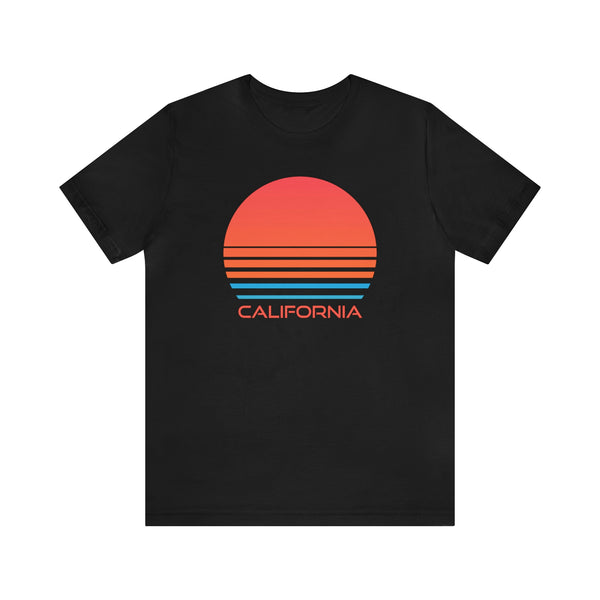 California T-Shirt - Retro 80s Unisex California Shirt