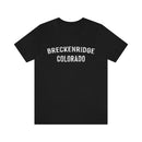 Breckenridge, Colorado Shirt - Paint Text Unisex Breckenridge T-Shirt-7