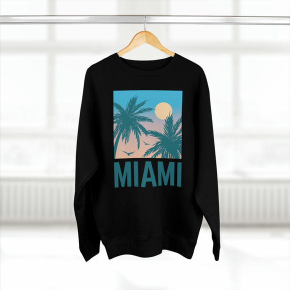 Premium Miami, Florida Sweatshirt - Unisex Premium Crewneck Sweatshirt
