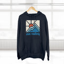 Premium Sun Valley, Idaho Hoodie - Min Mountain Unisex Sweatshirt-3