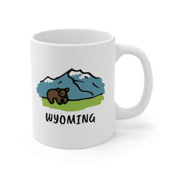 Wyoming Mug - Ceramic Wyoming Mug