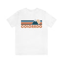 Colorado T-Shirt - Retro Mountain Unisex Colorado Shirt-4