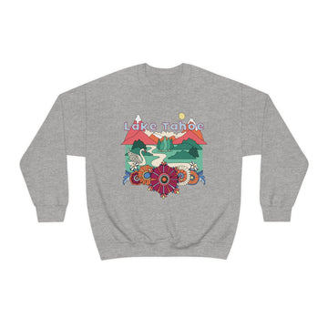 Buy sport-grey Lake Tahoe Unisex Sweatshirt - Boho Style Unisex