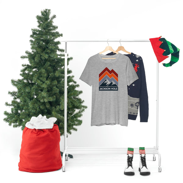 Jackson Hole, Wyoming T-Shirt - Retro Mountain Unisex Jackson Hole Shirt