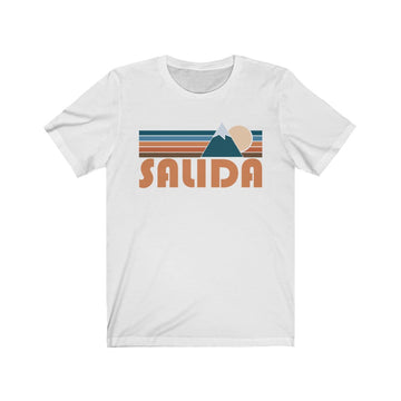 Salida, Colorado T-Shirt - Retro Mountain Adult Unisex Salida T Shirt - 0