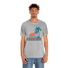 Flagler Beach, Florida T-Shirt - Retro Palm Tree & Beach Unisex Flagler Beach Shirt