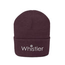 Whistler BC, Canada Beanie Snowflake - Embroidered Whistler Knit Hat-38
