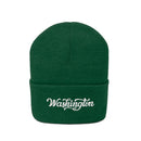 Washington Beanie - Adult Hand Lettered Embroidered Washington Knit Hat-10