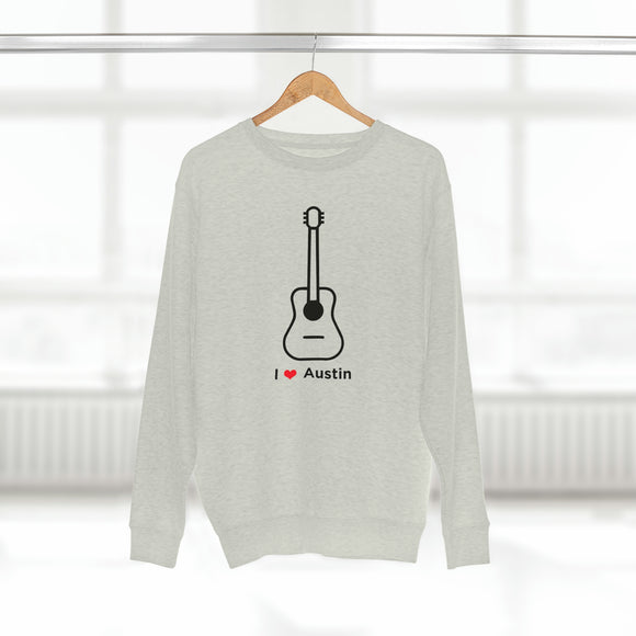 Premium Austin, Texas Crewneck Sweatshirt - Retro Unisex Sweatshirt