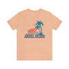 Jekyll Island, Georgia T-Shirt - Retro Palm Tree & Beach Unisex Jekyll Island Shirt
