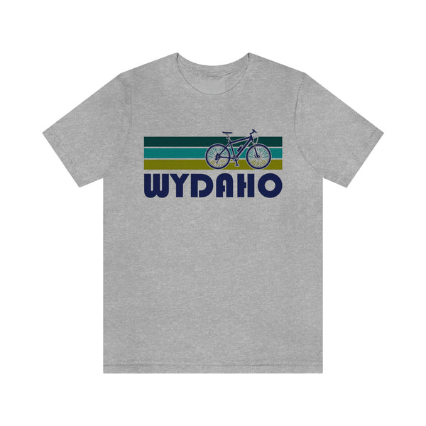 Wydaho T-Shirt - Retro Mountain Bike Adult Unisex Wydaho T Shirt