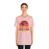 Beach Bum T-Shirt - Retro Palm Tree Unisex Beach Bum Shirt