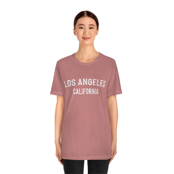 Los Angeles, California Shirt - Paint Text Unisex Los Angeles T-Shirt