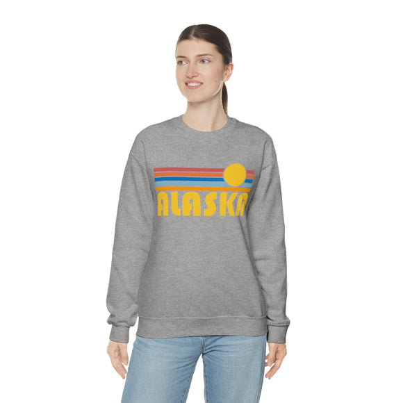 Alaska Sweatshirt - Retro Sunrise Unisex