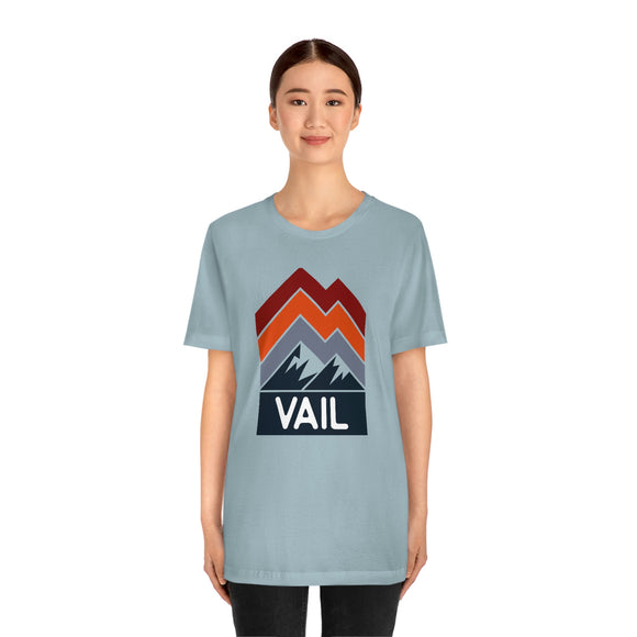 Vail, Colorado T-Shirt - Retro Mountain Unisex Vail Shirt