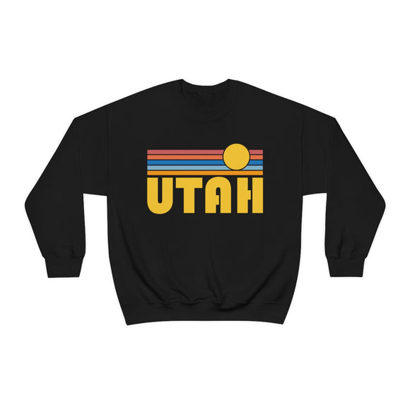 Utah Sweatshirt - Retro Sunrise Unisex