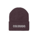 Colorado Beanie - Adult Embroidered Colorado Knit Hat-25