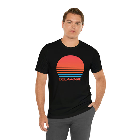 Delaware T-Shirt - Retro 80s Unisex Delaware Shirt