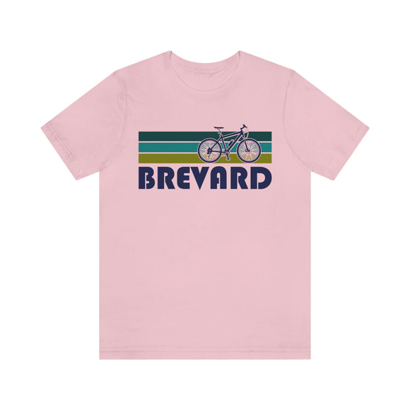 Brevard T-Shirt - Retro Mountain Bike Adult Unisex Brevard, North Carolina T Shirt