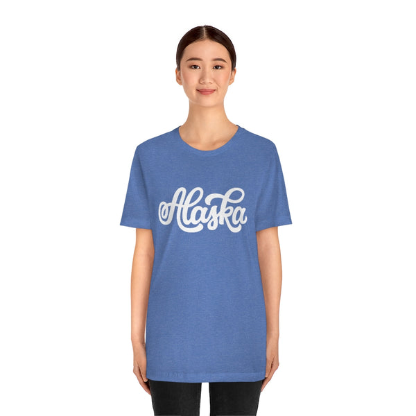 Alaska T-Shirt - Hand Lettered Unisex Alaska Shirt