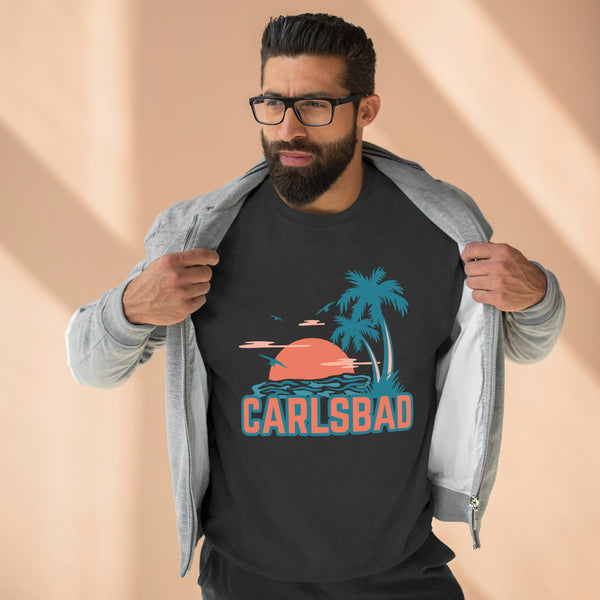 Premium Carlsbad, California Sweatshirt - Unisex Premium Crewneck Sweatshirt