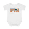 Ski Bum Baby Bodysuit - Retro Mountain Ski Bum Baby Bodysuit