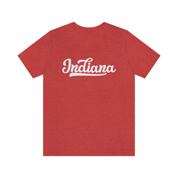 Indiana T-Shirt - Hand Lettered Unisex Indiana Shirt