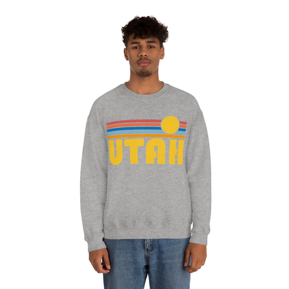 Utah Sweatshirt - Retro Sunrise Unisex