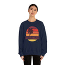 San Francisco, California Sweatshirt - Unisex Retro Palm Tree Crewneck San Francisco Sweatshirt-30
