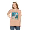 San Clemente, California T-Shirt - Retro Palm Tree & Beach Unisex San Clemente Shirt