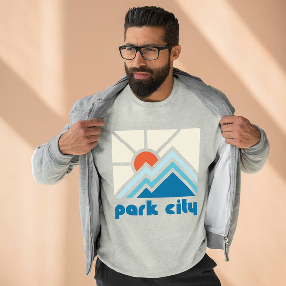 Premium Park City, Utah Crewneck Sweatshirt - Retro Unisex Sweatshirt
