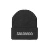 Colorado Beanie - Adult Embroidered Colorado Knit Hat