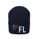 Florida Beanie - Adult Embroidered Retro Florida Knit Hat-2