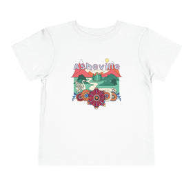 Asheville, North Carolina - Hippie Style Toddler T-Shirt