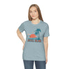 Jekyll Island, Georgia T-Shirt - Retro Palm Tree & Beach Unisex Jekyll Island Shirt