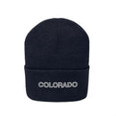 Colorado Beanie - Adult Embroidered Colorado Knit Hat-14